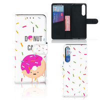 Sony Xperia 1 II Book Cover Donut Roze