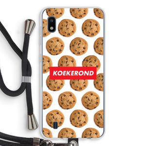 Koekerond: Samsung Galaxy A10 Transparant Hoesje met koord