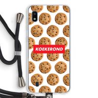 Koekerond: Samsung Galaxy A10 Transparant Hoesje met koord