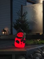 Konstsmide Snowman Lichtdecoratie figuur Meerkleurig 1 lampen LED 3,6 W - thumbnail