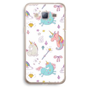 Fantasiewereld: Samsung Galaxy J3 (2016) Transparant Hoesje