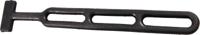 BÜNTE Rubber drops l1 8mm black