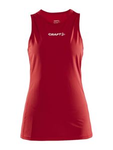 Craft 1912170 Rush Slim Singlet Wmn - Bright Red - S