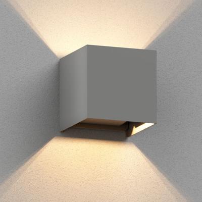 Buitenlamp kubus &apos;Lia&apos; G9 vierkant metaal 10cm