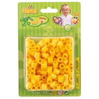 Hama strijkkralen maxi - geel, 250st. Hama strijkkralen maxi - geel, 250st.