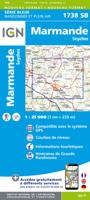 Wandelkaart - Topografische kaart 1738 SB - Serie Bleue Marmande - Seyches | IGN - Institut Géographique National