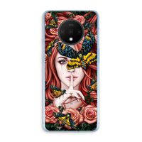 Lady Moth: OnePlus 7T Transparant Hoesje
