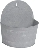 Muurhanger oud zink l25b15h28cm