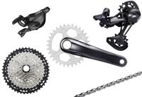 Shimano xt m8100 1x12-speed group clamp 180mm 10-45