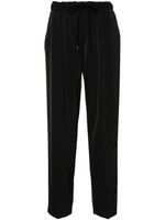 MM6 Maison Margiela pantalon à plis marqués - Noir