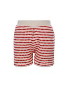 LOOXS Little Meisjes short gestreept - Rood