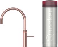 Quooker Fusion Round met PRO3 boiler 3-in-1 kraan rosé koper