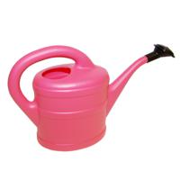 Geli Gieter met broeskop - roze - kunststof - 1 liter - 27 cm