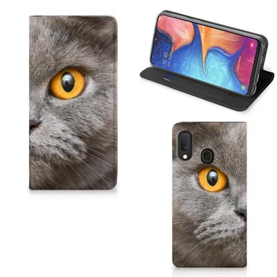 Smartphone hoesje Samsung Galaxy A20e Britse Korthaar