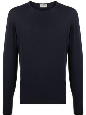 John Smedley pull Hatfield - Bleu