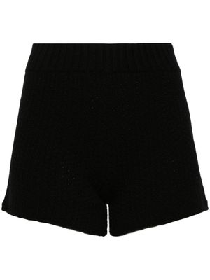 Alanui short en cachemire mélangé - Noir