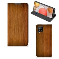 Samsung Galaxy A42 Book | Wallet Case | Donker Hout
