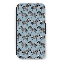 Zebra: iPhone 12 Pro Max Flip Hoesje