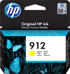 HP inktcartridge 912, 315 pagina's, OEM 3YL79AE, geel