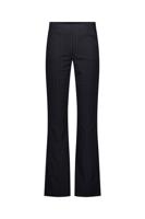Flair pinstripe trousers - black/off white - 13620