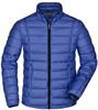 James & Nicholson JN1082 Men´s Quilted Down Jacket - /Ink/Black - 3XL