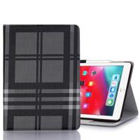Geruite textuur horizontale Flip PU lederen case voor iPad Pro 11 inch (2018) met houder & kaartsleuven & portemonnee (grijs)