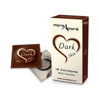 moreamore - condoom dark skin 12 st. - thumbnail
