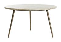 Light & Living Ronde Salontafel 'Zeca' Marmer, 67cm