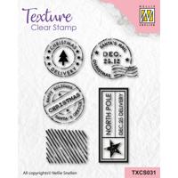 Nellie's Choice • texture clear stempels snail mail