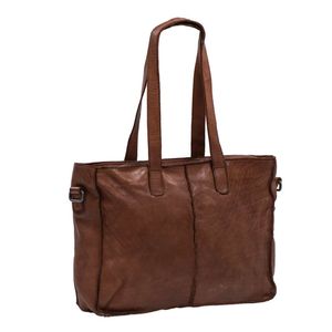 Daniel Ray Leather Handtas/Schoudertas Vallejo Cognac