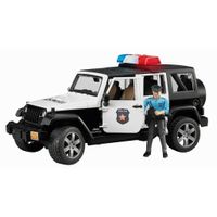 Bruder Jeep Wrangler Unlimited Rubicon politieauto met politieman 1:16