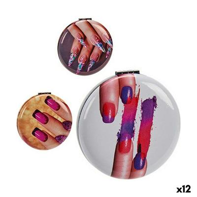 Zakspiegel AR1903674 AR1903674 Kristal Plastic 8 x 2,4 x 8 cm (12 Stuks)