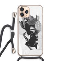 House: iPhone 11 Pro Max Transparant Hoesje met koord