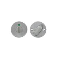P&E P+E Rozet toilet-/badkamersluiting rond ø55x2mm met 8mm stift rvs geborsteld P&E P+E Rozet toilet-/badkamersluiting rond ø55x2mm met 8mm stift rvs geborsteld