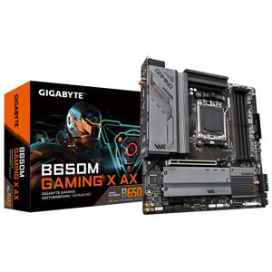 Gigabyte B650M GAMING X AX moederbord AMD B650 Socket AM5 micro ATX