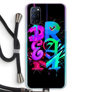 Dream: Oppo A92 Transparant Hoesje met koord