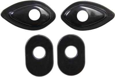 Kellermann Mounting plate turn signa black,