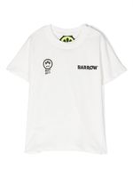 Barrow kids t-shirt à logo imprimé - Blanc - thumbnail