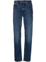 Tommy Hilfiger mid-rise straight-leg jeans - Bleu - thumbnail