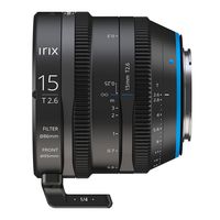 Irix Cine 15mm T2.6 MFT-mount objectief