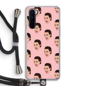 Ugly Cry Call: OnePlus Nord Transparant Hoesje met koord