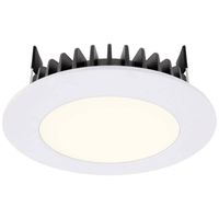 Deko Light 565230 LED Panel Round III 6 LED-inbouwlamp Energielabel: G (A - G) LED vast ingebouwd 6.30 W Verkeerswit (RAL 9016)