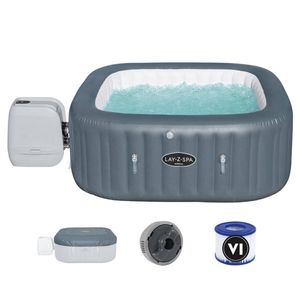 Bestway - Jacuzzi - Lay-Z-Spa - Hawaii HydroJet Pro - Opblaasbaar - Bubbelbad - Incl. Toebehoren - 180cm x 180cm x 71cm