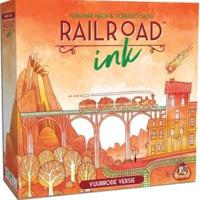 Railroad Ink Vuurrode versie