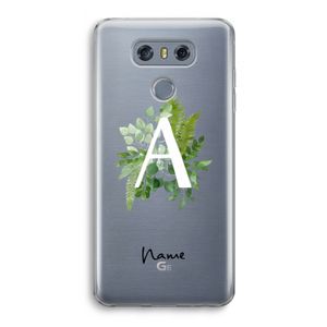 Green Brush: LG G6 Transparant Hoesje