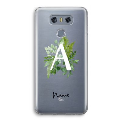 Green Brush: LG G6 Transparant Hoesje