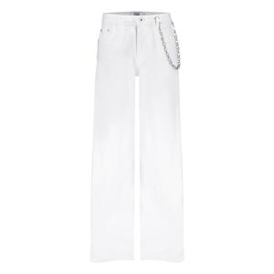 Frankie & Liberty Zomer jeans broek - wide leg meisjes - wit - Attitude