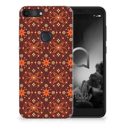 Alcatel 1S (2019) | TPU bumper | Batik Brown