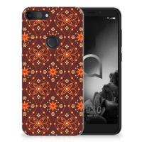 Alcatel 1S (2019) | TPU bumper | Batik Brown
