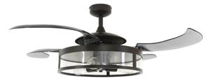 Beacon Zwarte plafondventilatorFanway Classic Ø 122cm - 212927